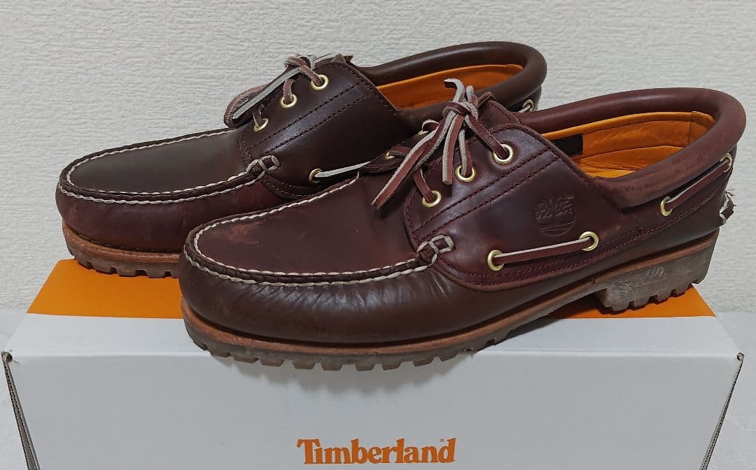 美品✨　3eye 28cm モカシンTimberland ×BEAMS