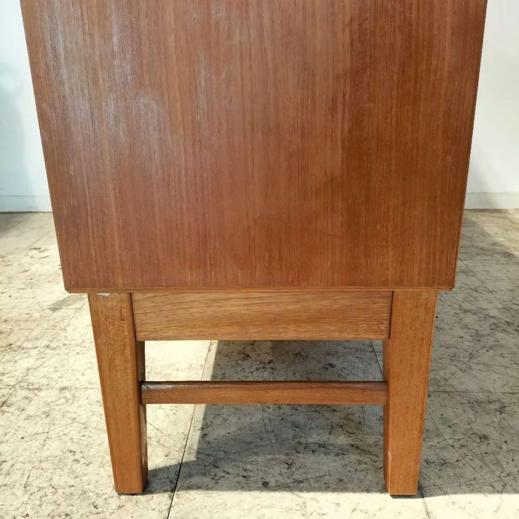 M♦10月SALE 北欧ヴィンテージ 　チーク無垢 　オイル仕上げ　サイドボード