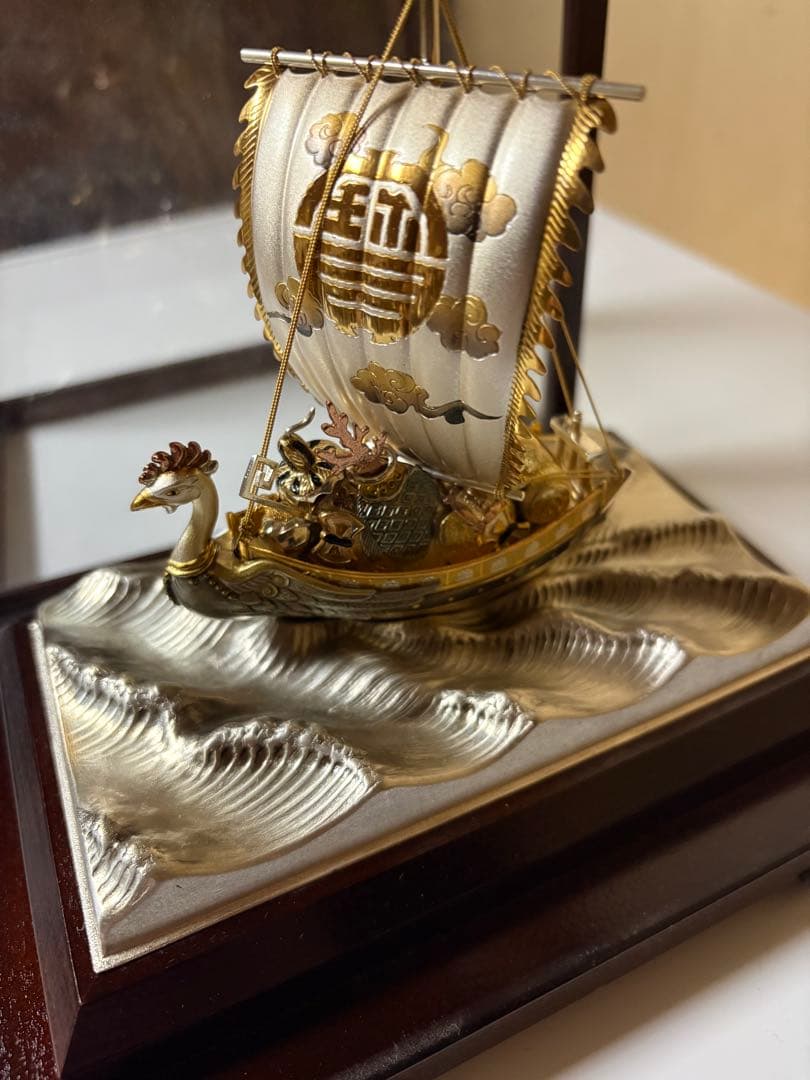 武比古 TAKEHIKO 銀製 宝船 6号 SILVER985 高級置物