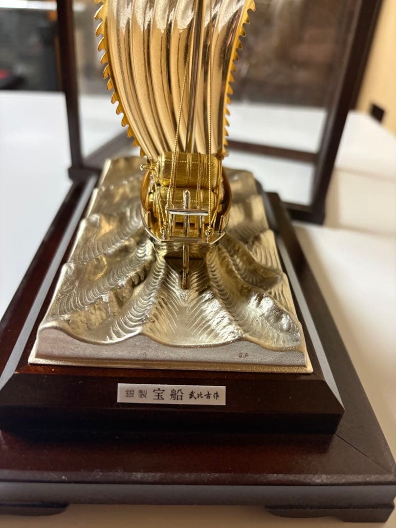 武比古 TAKEHIKO 銀製 宝船 6号 SILVER985 高級置物