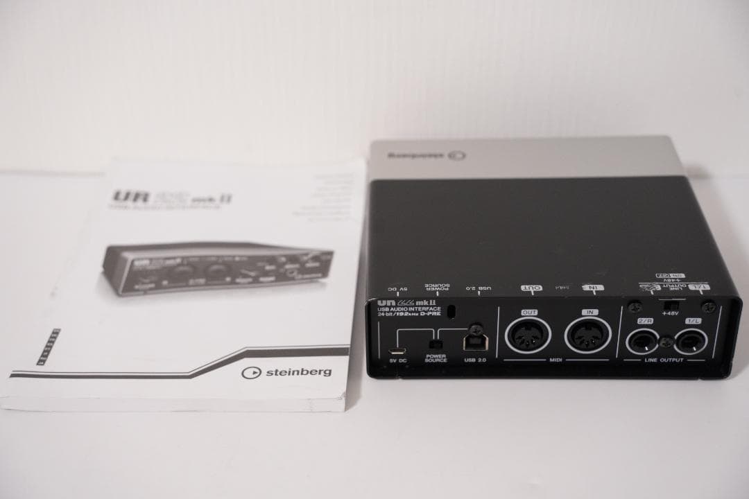 Steinberg UR22mkII オーディオインターフェース