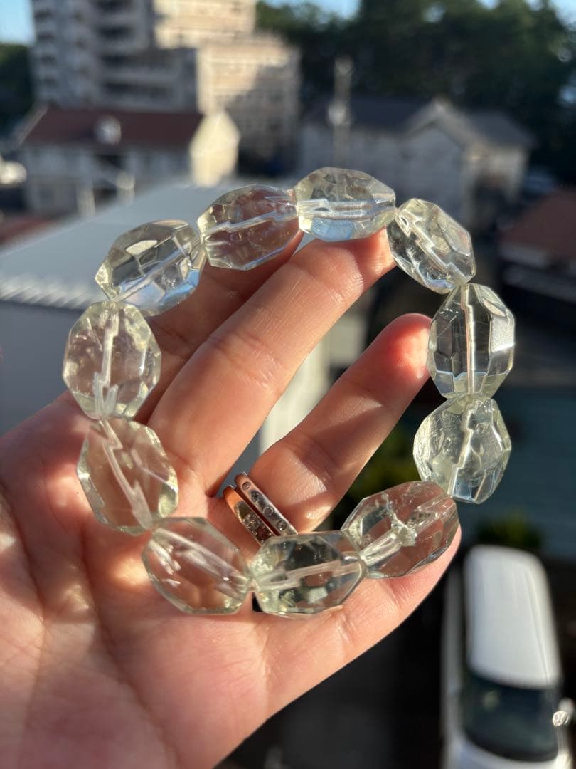 Y sh様　ローズクォーツおまとめ大玉宝石カット♡高品質グリーンアメジスト♡