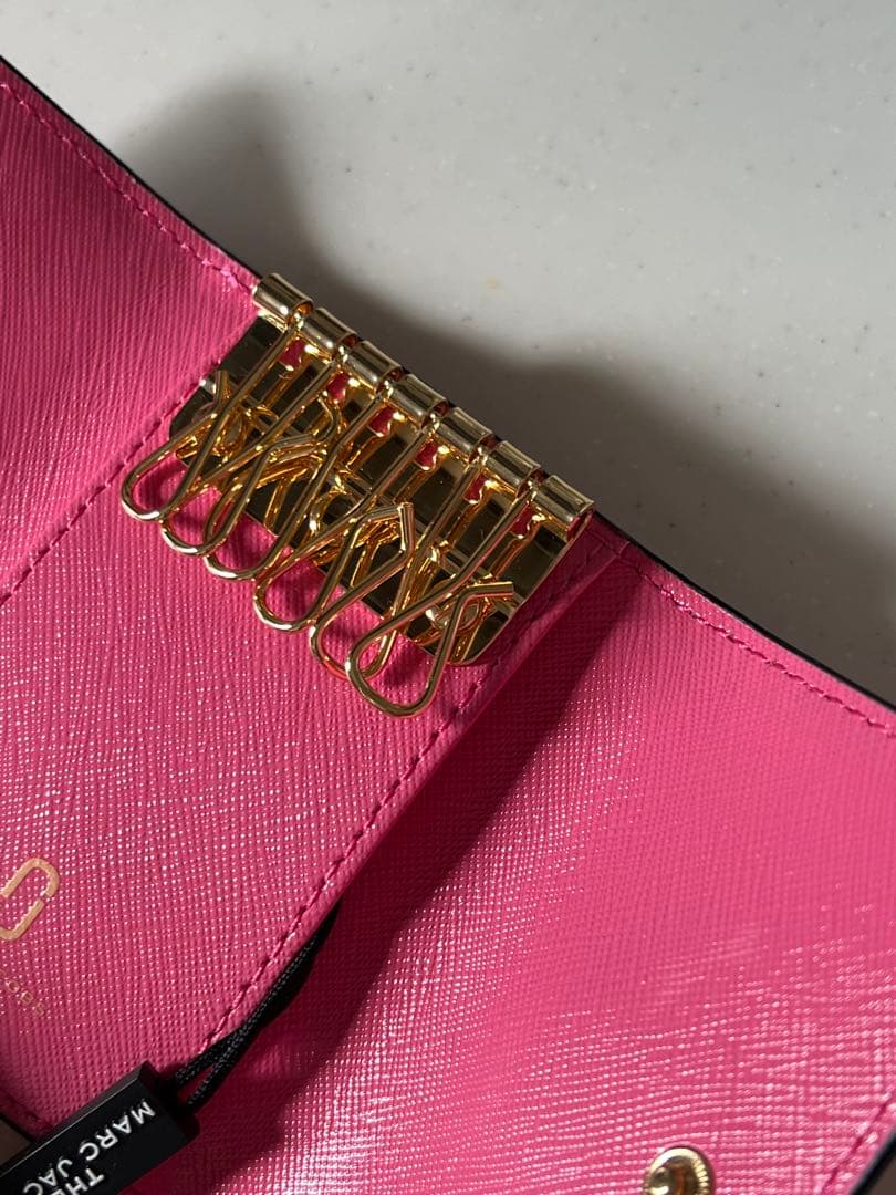 【新品】THE MARC JACOBS ピンクキーケース