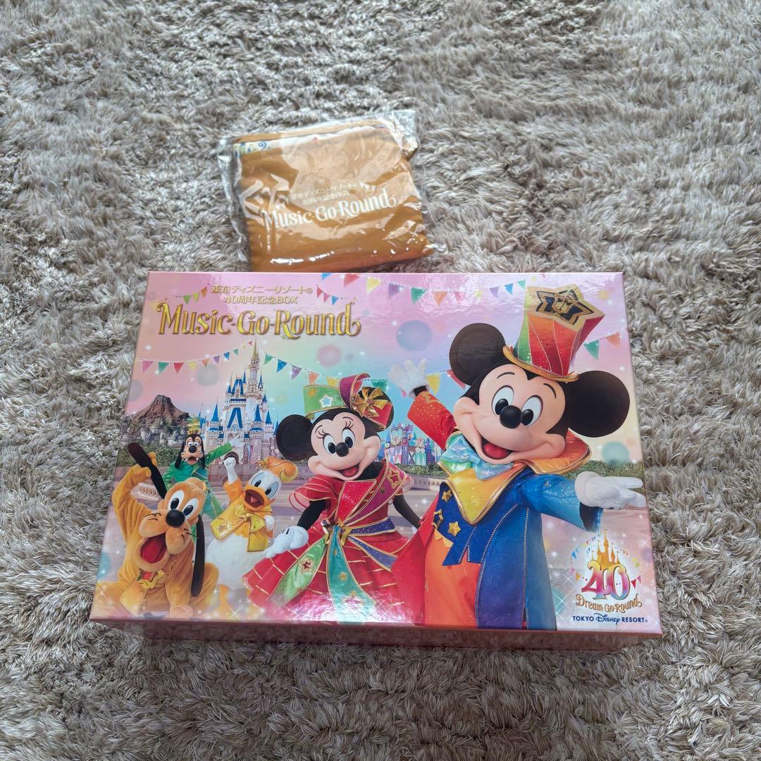 東京ディズニーリゾート40周年　CD 通常版　ユーキャン　エコバッグつき