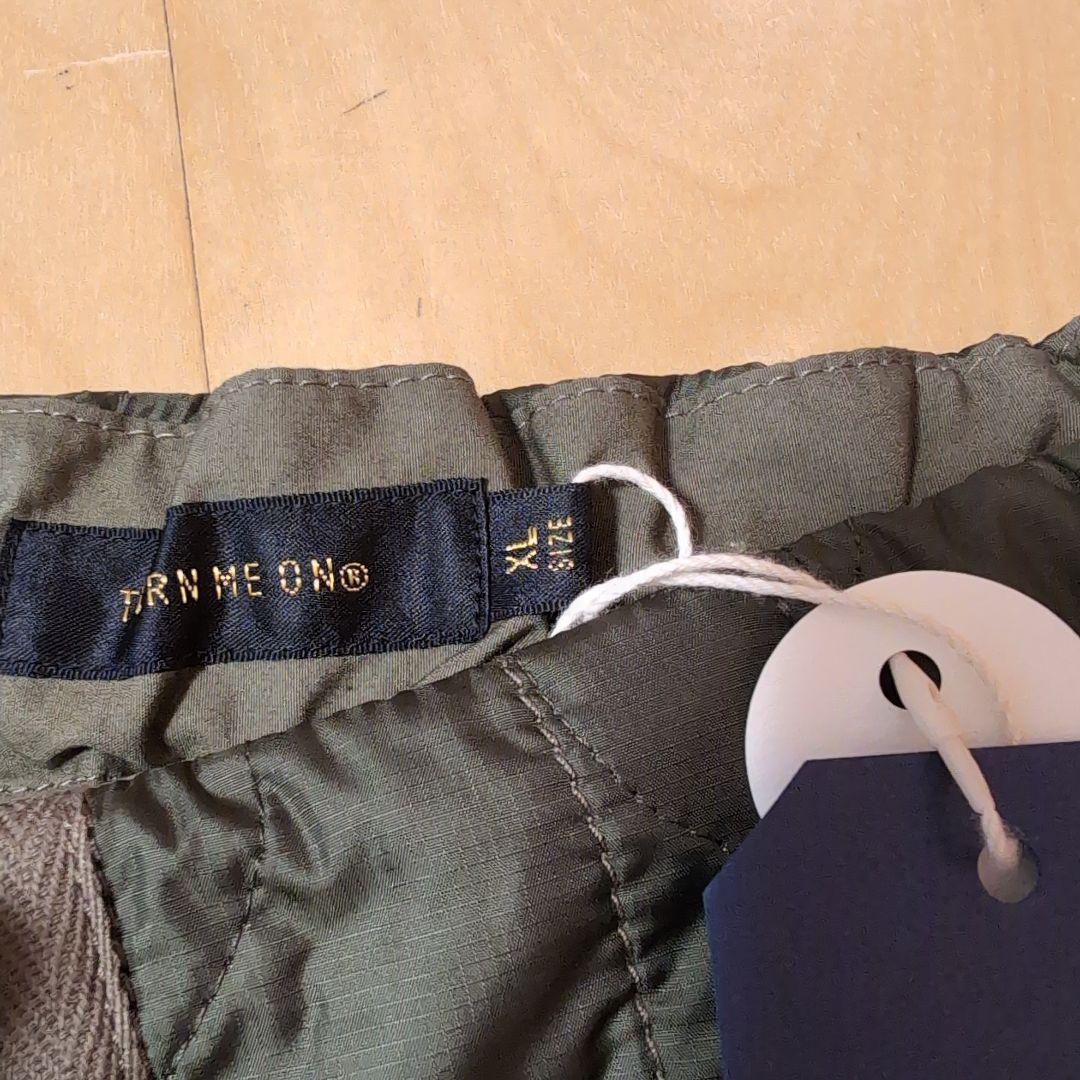 c*o様 TURN ME ON® キルティングイージーベイカーパンツ オリーブ