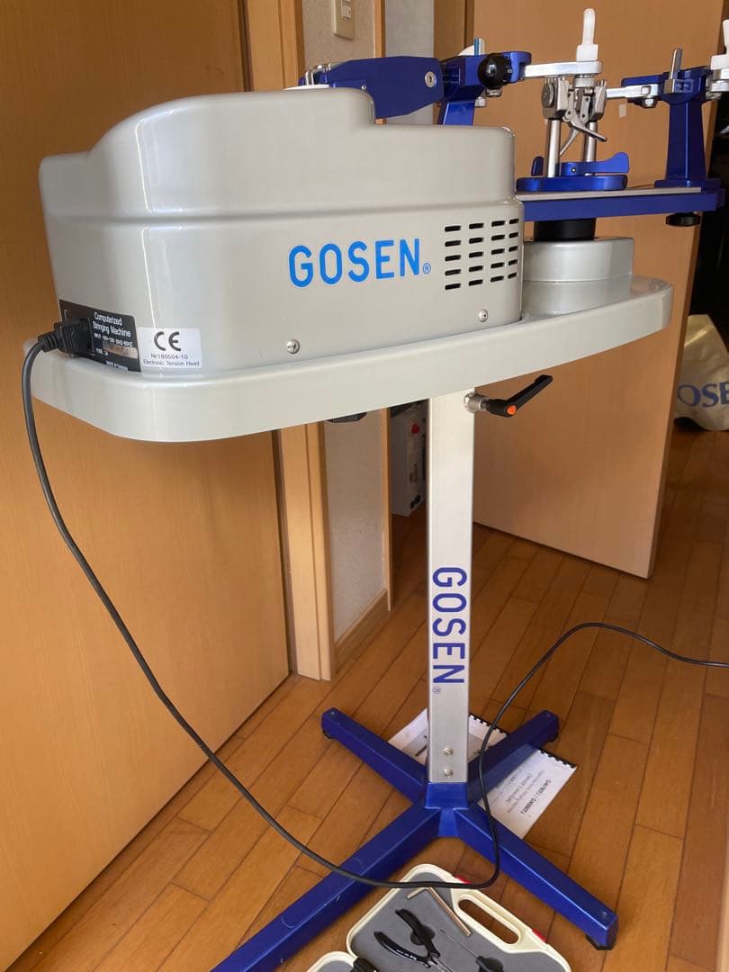 t*a様 完動超美品GOSEN GM880GM780テニスバドガット張り機動作良