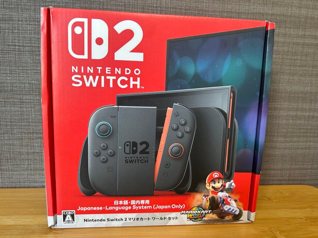 Switch2 本体　マリオカートなし