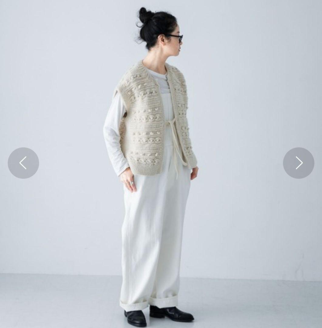 かぐれ　ネパールハンドニットベスト