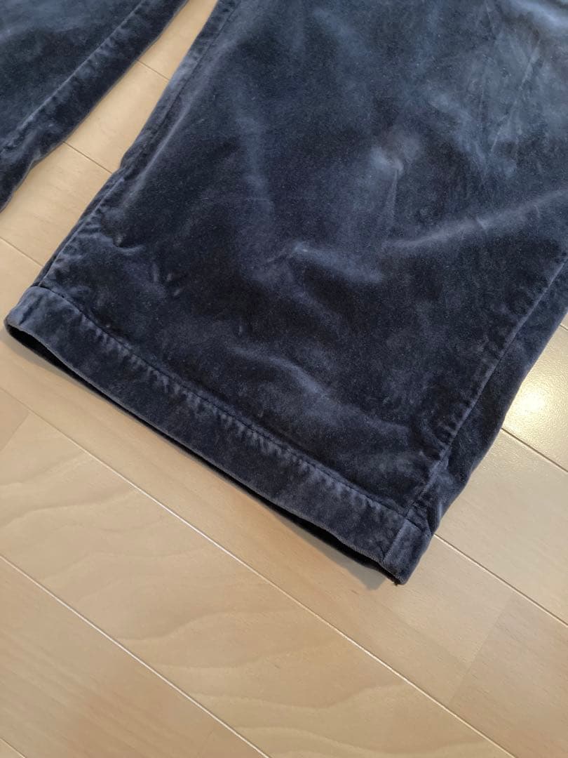 nestRobeネストローブ　コットンベルベットサロペット