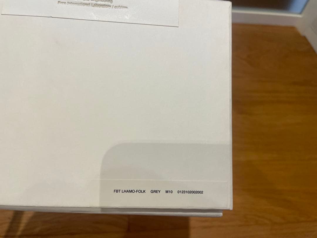 靴 visvim FBT LHAMO-FOLK GREY M10