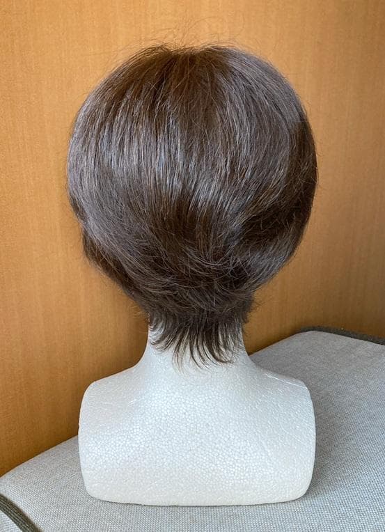 らむね　ジュリアオージェ　人毛MIX　クレバーショート　ナチュラルブラウン