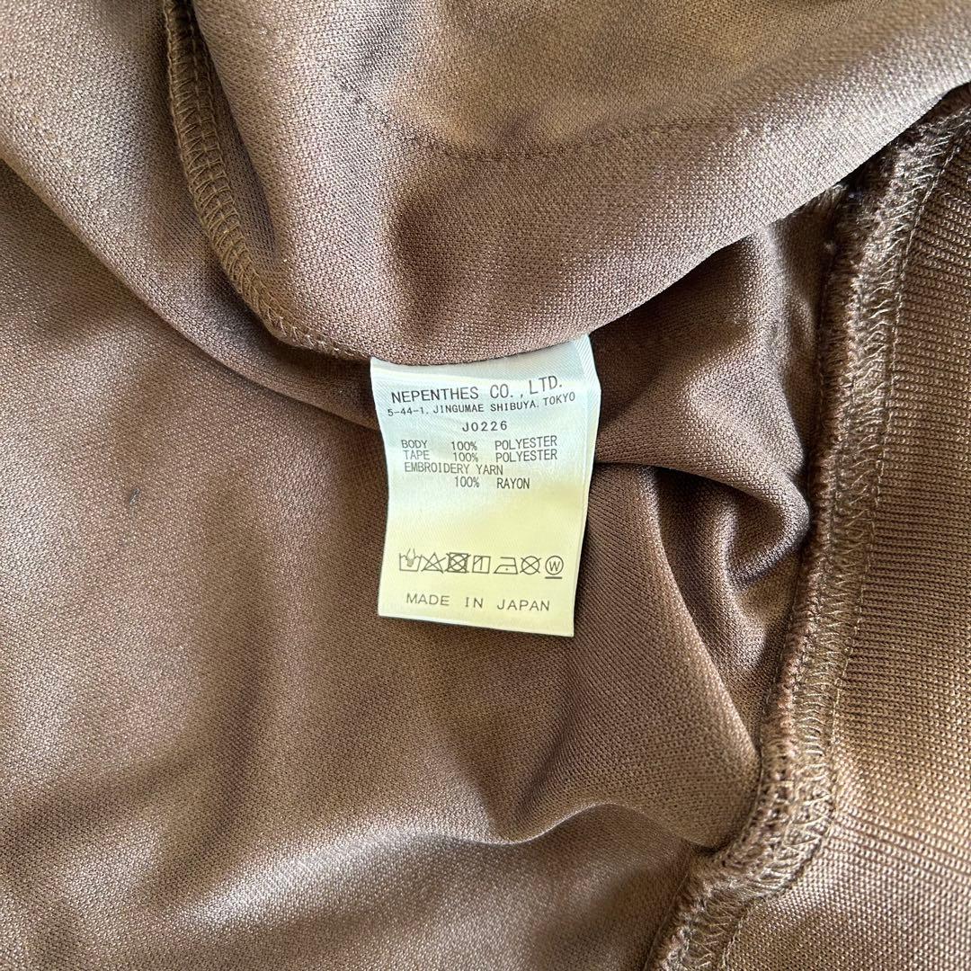 Needles Track Jacket - Poly Smooth 茶×紫