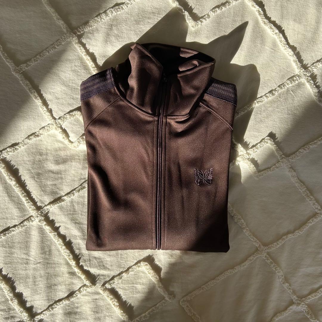 Needles Track Jacket - Poly Smooth 茶×紫