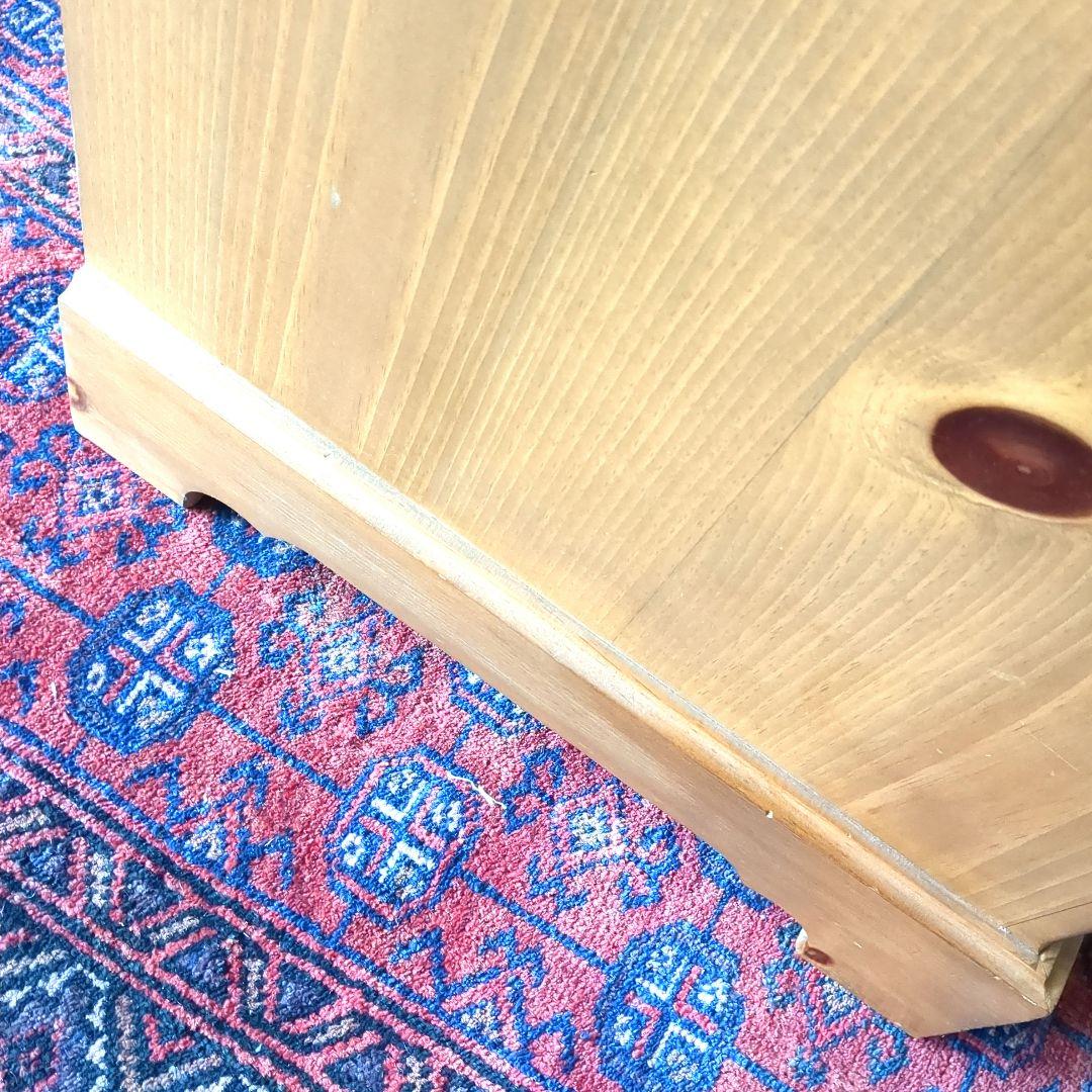 みびょ　パイン材　4段チェスト　箪笥　カントリー