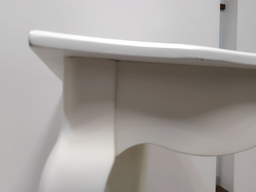 コンソールテーブル 猫脚デスク ドレッサー ホワイト