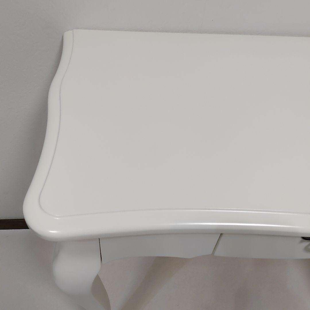 コンソールテーブル 猫脚デスク ドレッサー ホワイト