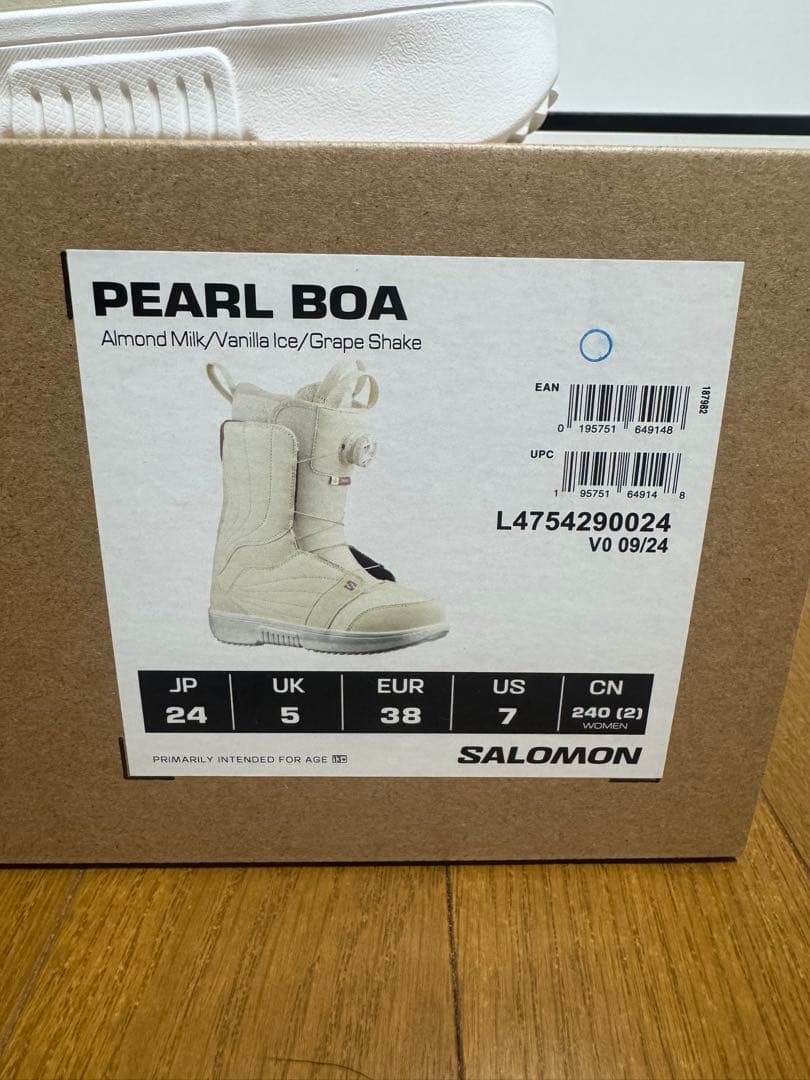 SALOMON PEARL 女性用スノーボードブーツ