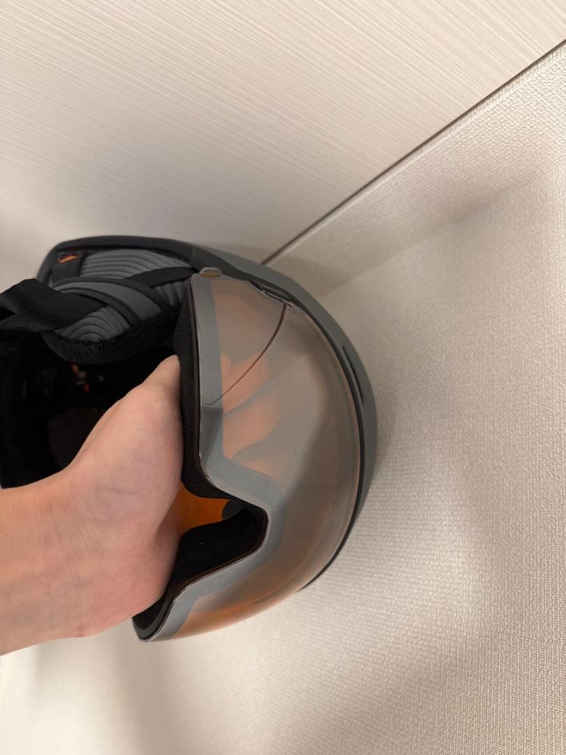 HEAD RADAR グレー ヘルメット バイザー付き