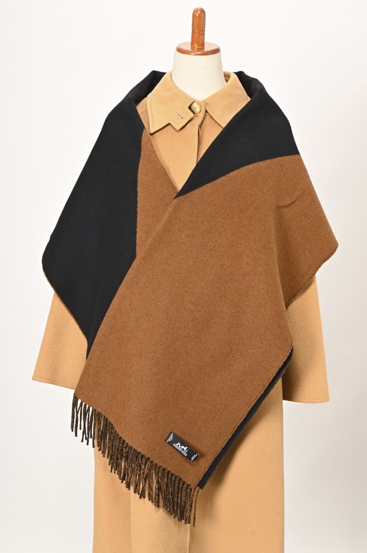 エルメス　大判　ストール・ショール・マフラー　100％カシミア