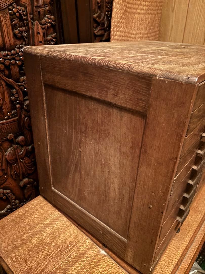 レトロ　木製小引き出し　20杯　収納　アンティーク家具　レトロ箪笥