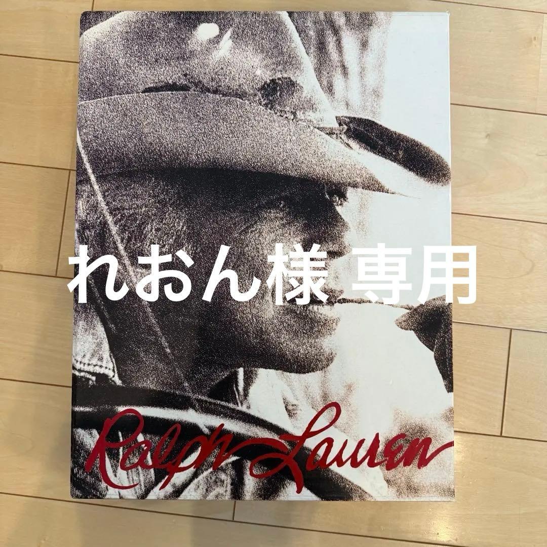 【希少】Ralph Lauren ラルフローレン 40周年記念アートブック 古本