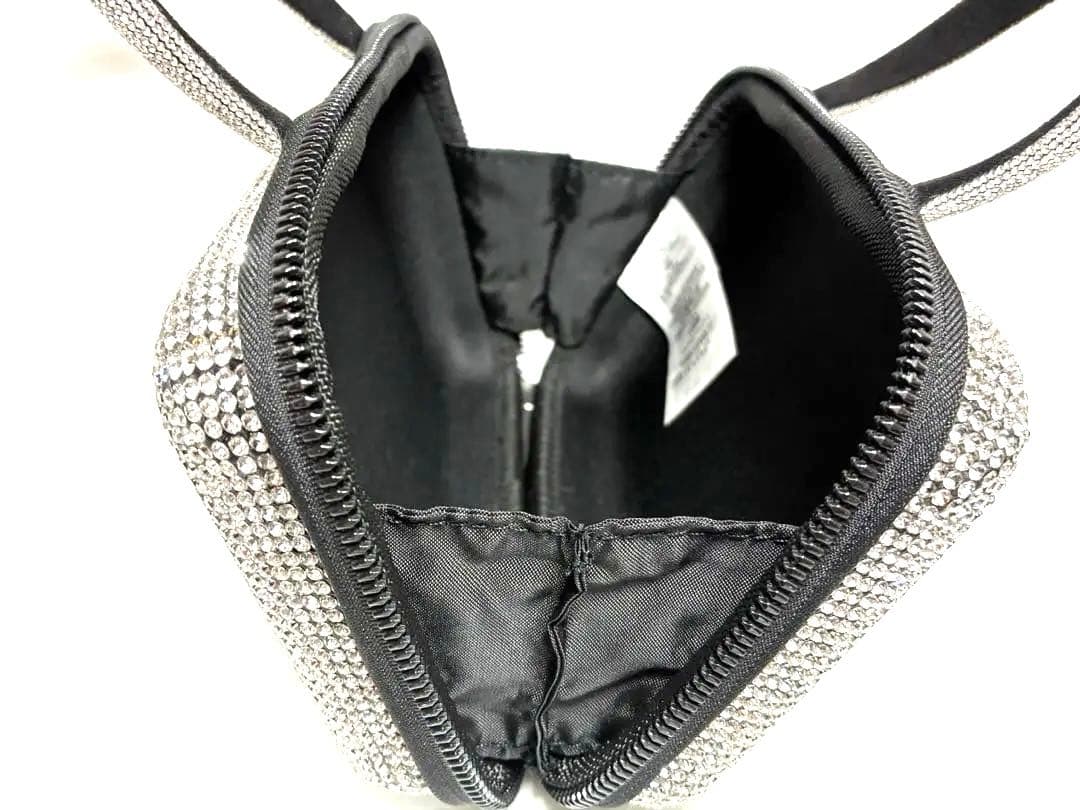 【美品】 adidas アディダス ラインストーン クラッチバッグ バンドバッグ