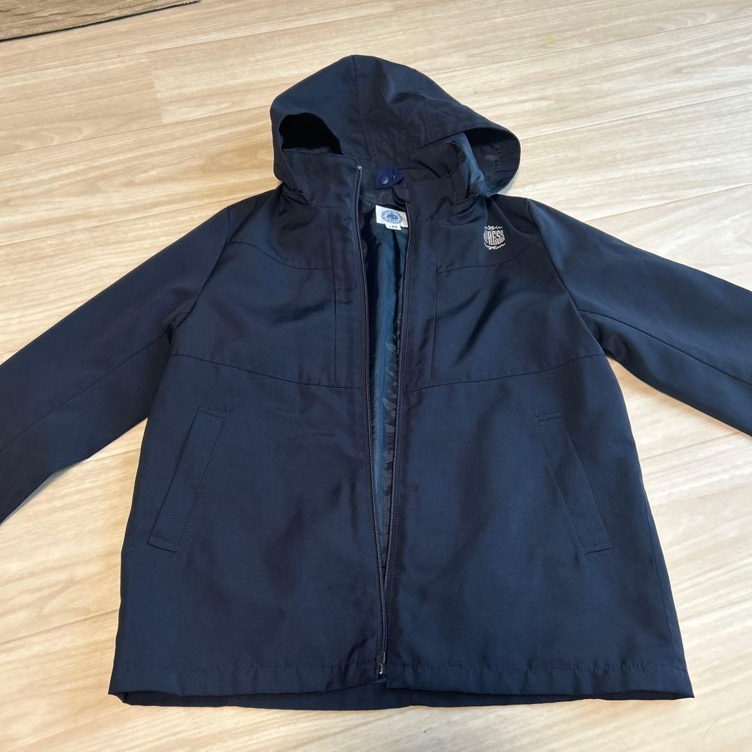 J.PRESS キッズ　コート　130cm 紺色　ライナー付き