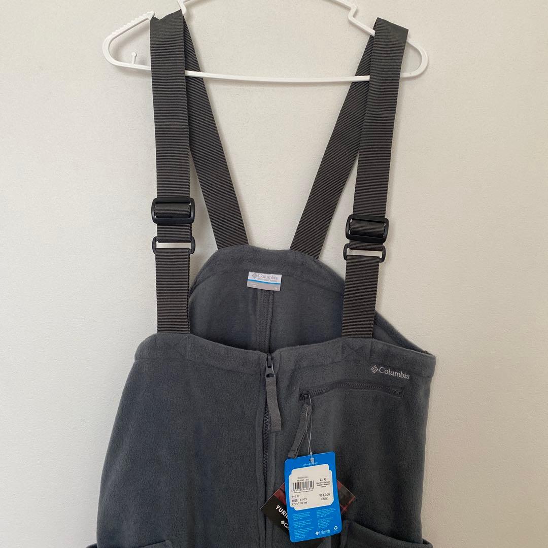 最終値下げ！新品タグ付き　Colombia✖︎YURIE フリースサロペット