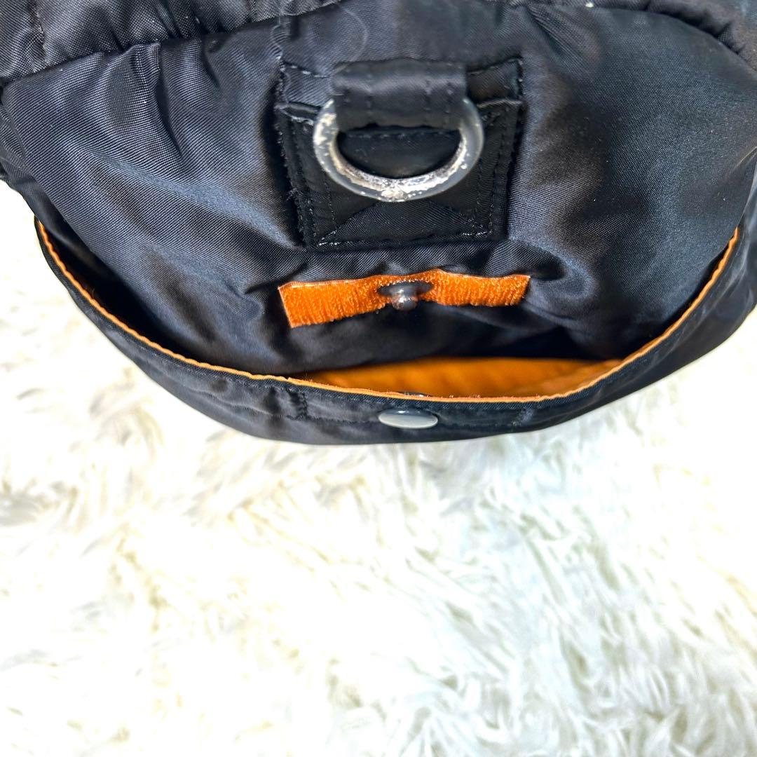 ポーター タンカー ドラムバッグ ボストンバッグ ブラック ナイロン 日本製 黒