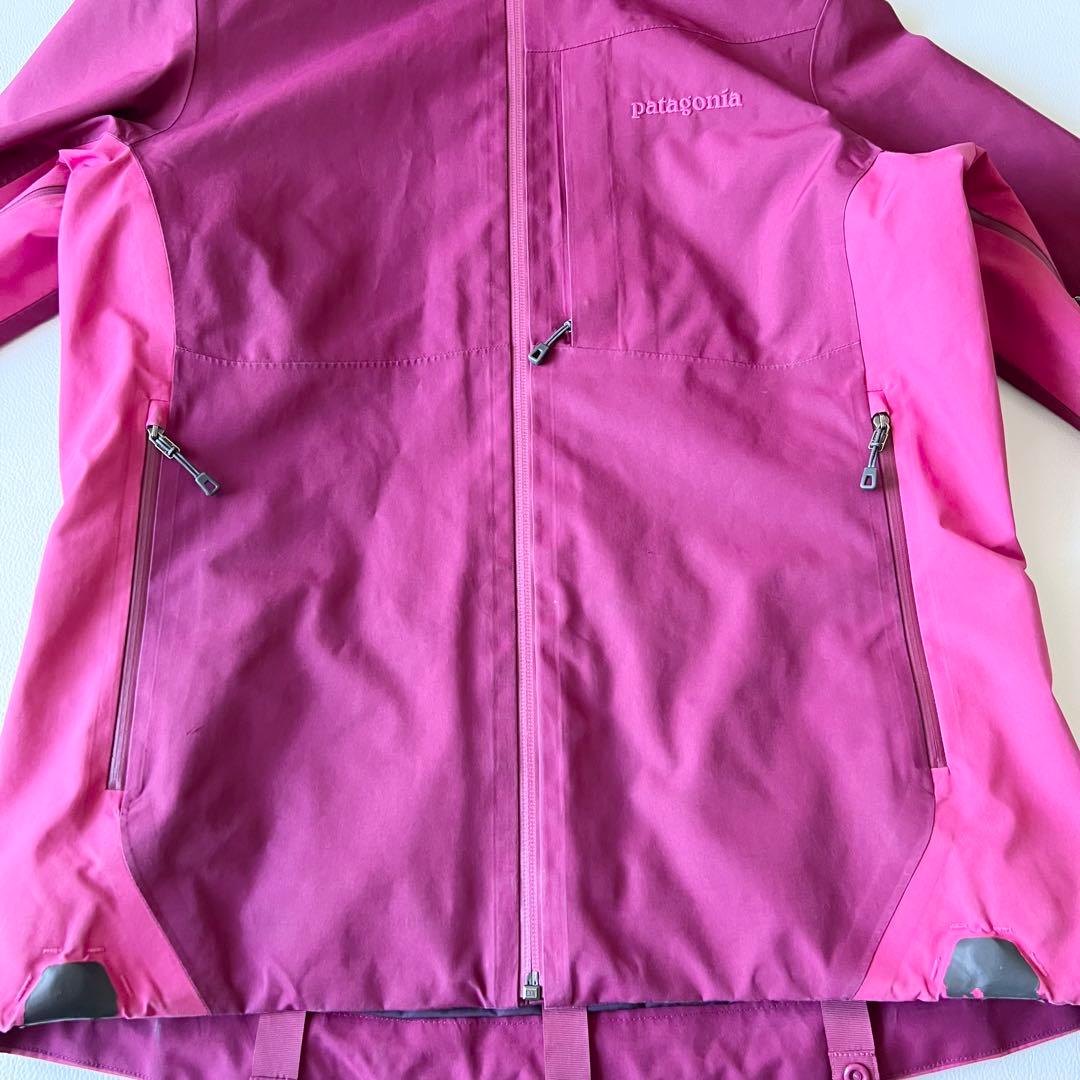 3243 パタゴニア　ジャケット ゴアテックス バイカラー ピンク　ラベンダー