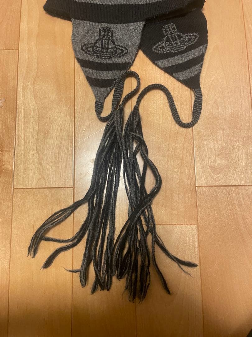 Vivienne Westwood 耳当て付きニット帽 確実正規品