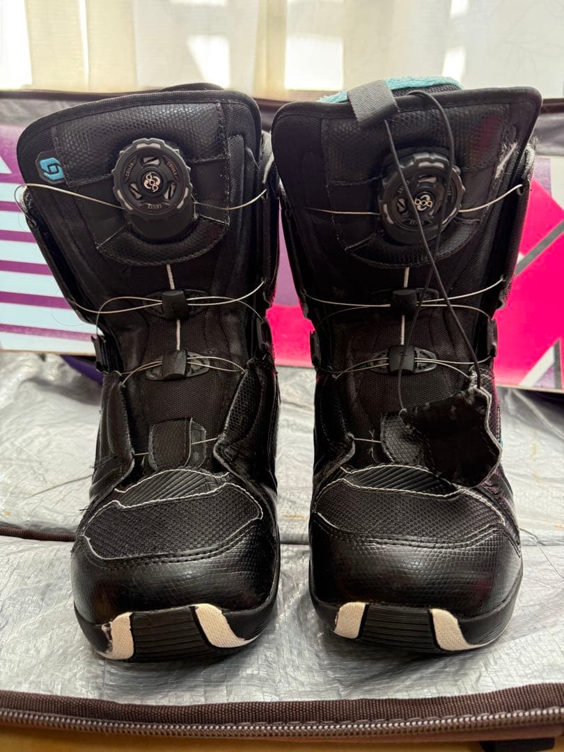K2 スノーボード 147cm Flux Salomon ブーツ22.5㎝