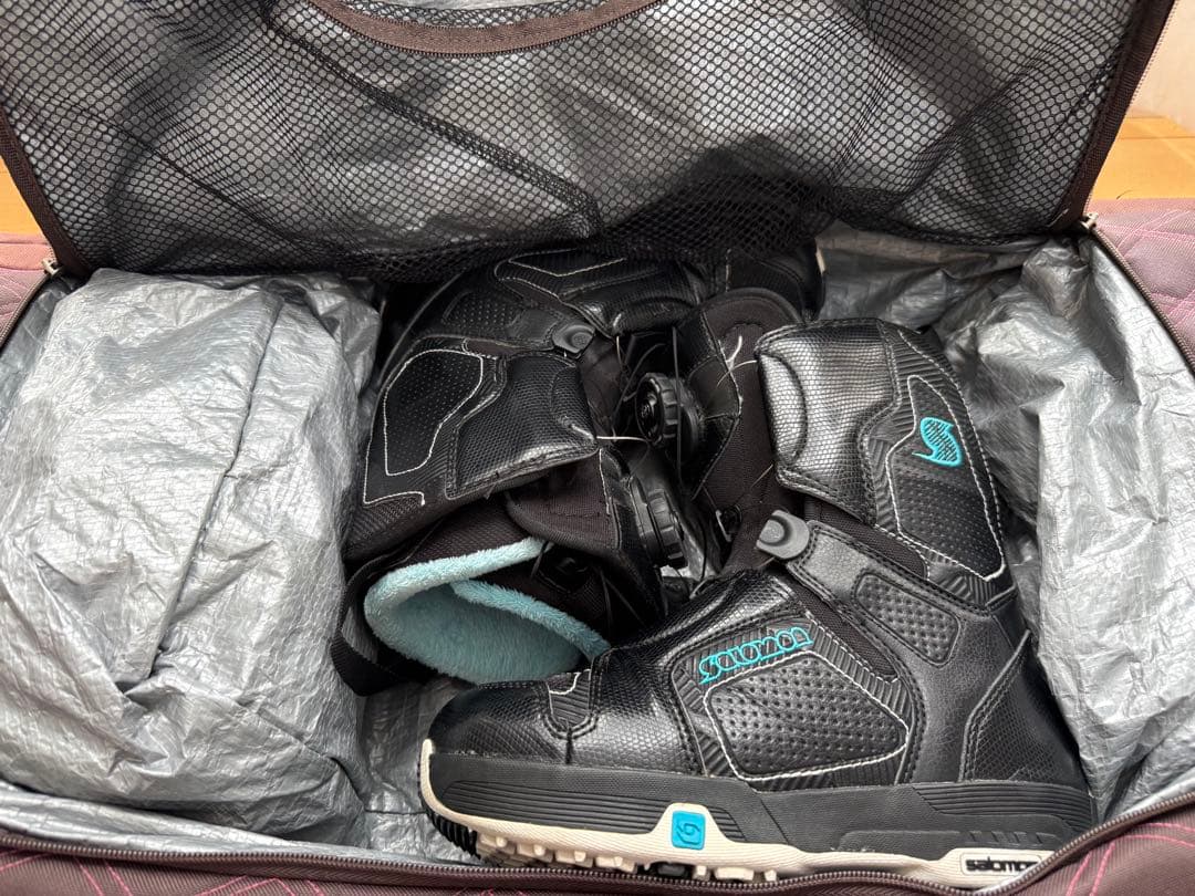 K2 スノーボード 147cm Flux Salomon ブーツ22.5㎝