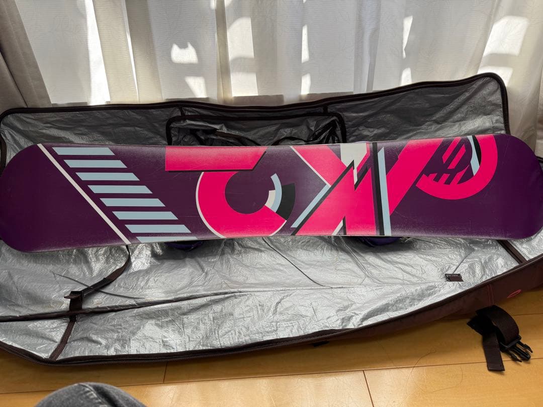 K2 スノーボード 147cm Flux Salomon ブーツ22.5㎝