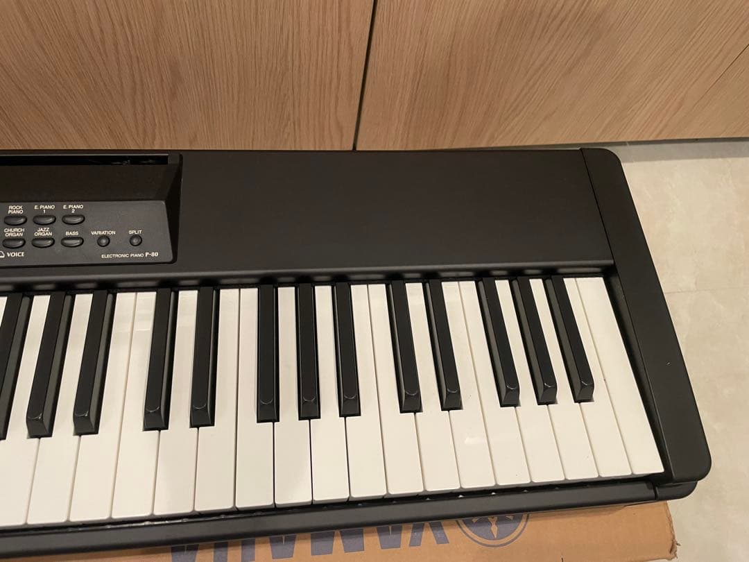 【送料無料】YAMAHA P-80 88鍵盤 電子ピアノ エレクトリックピアノ