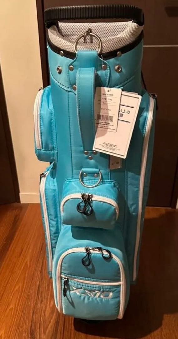 【美品】XXIO ゼクシオ ゴルフ キャディバッグ９.５型 ゴルフバッグ 未使用