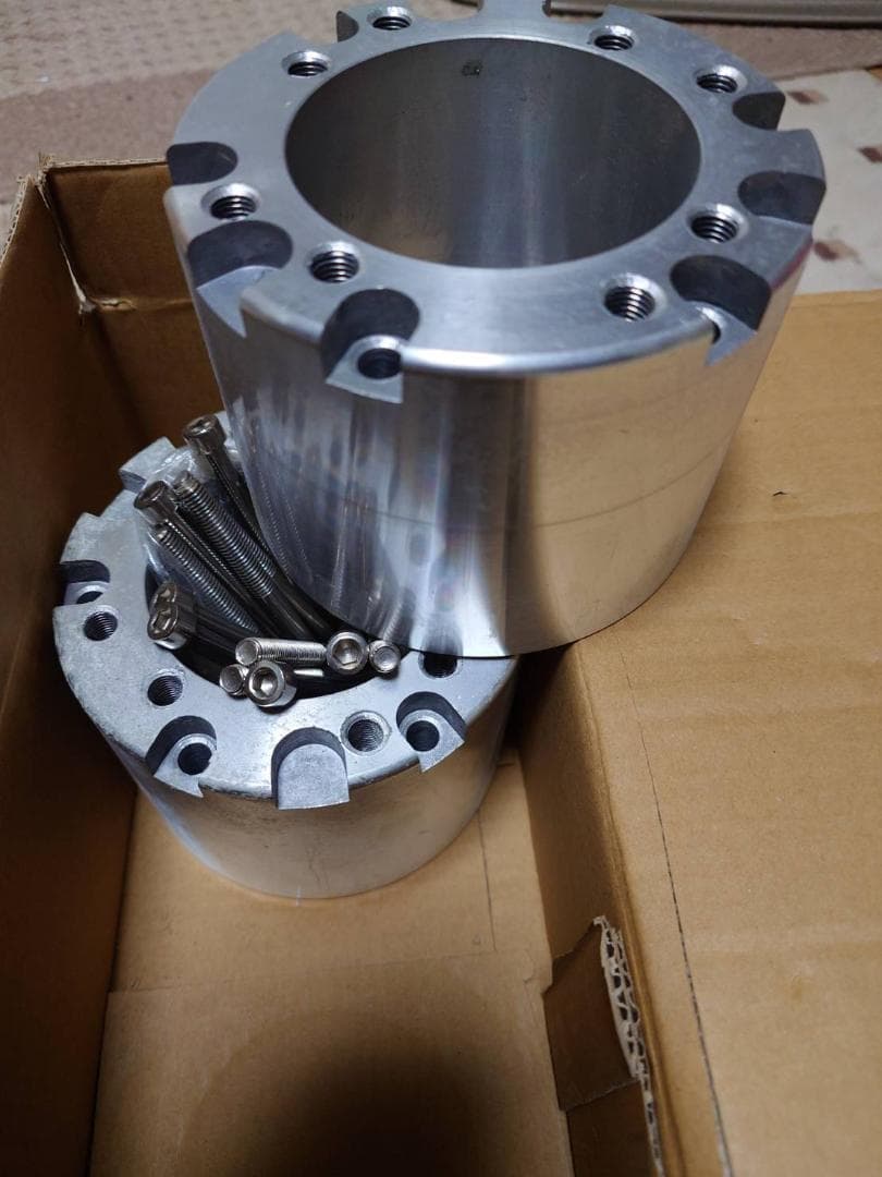 ダグラスホイール希少品10インチ10J6穴！タイヤ有曲がり無初期物