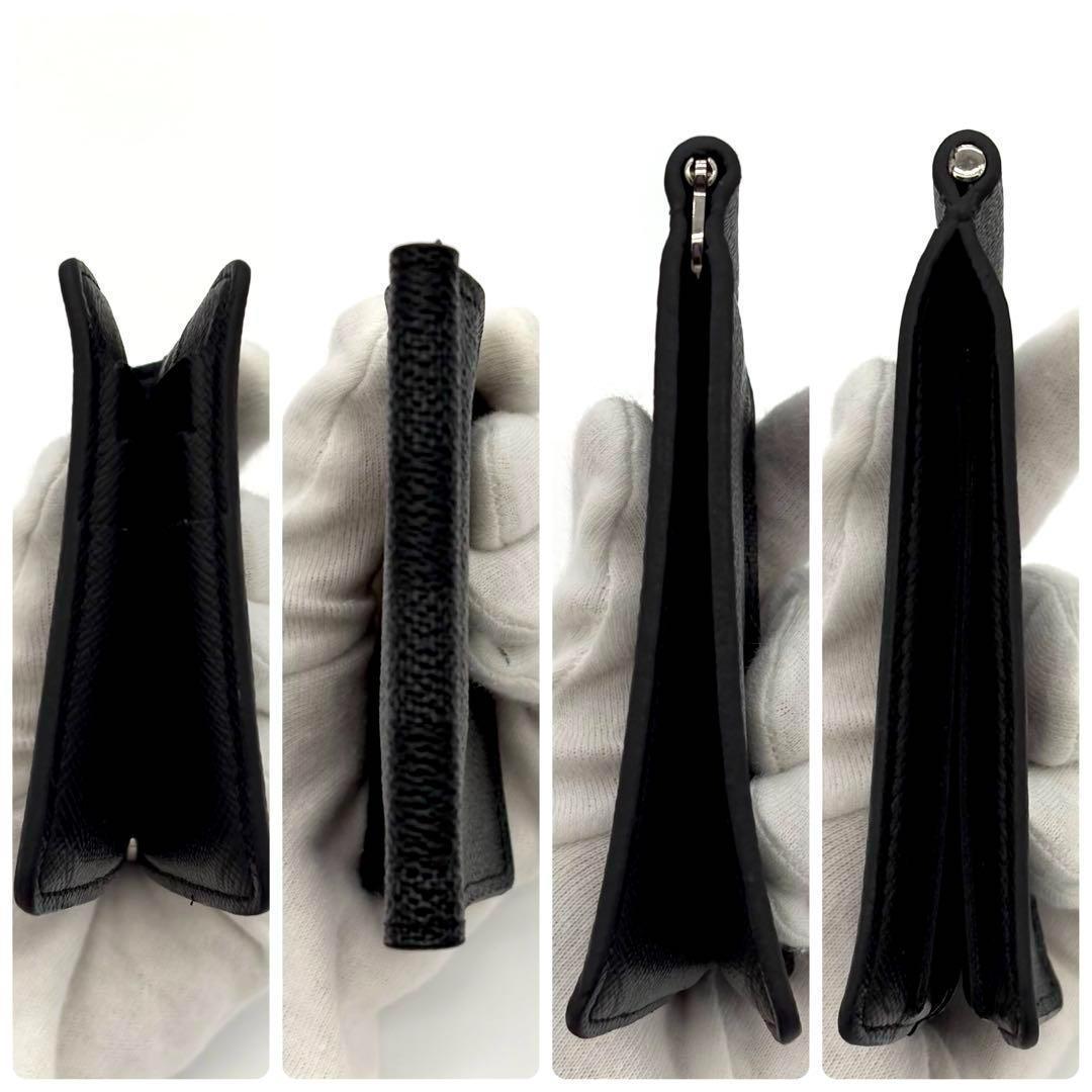 ルイヴィトン 札入れ マネークリップ ダミエ グラフィット パンス 黒 1937