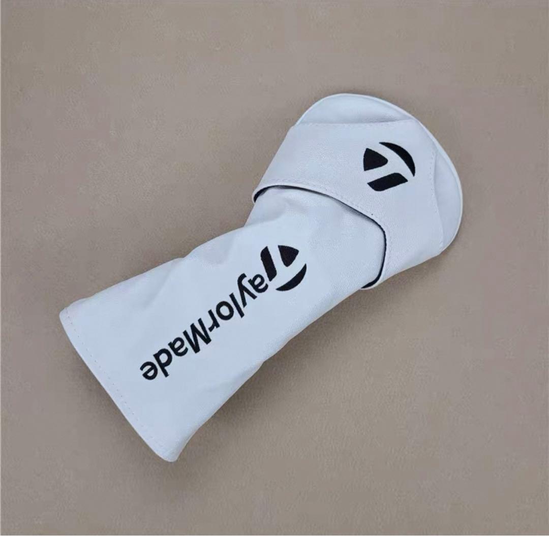 【新製品4点セット】テーラーメイドシンプルユニセックスゴルフクラブカバー 白色