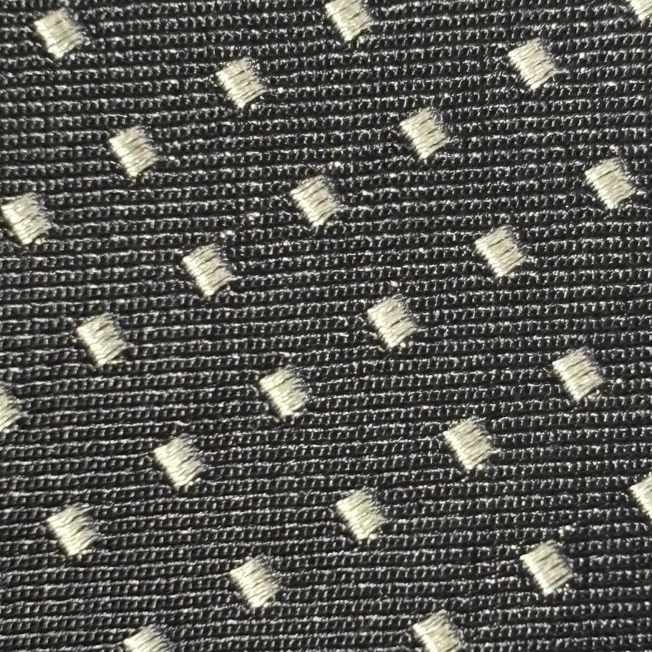 エルメネジルド ゼニア Zegna ジャガード織り・ピンドットタイ・新品タグ付き