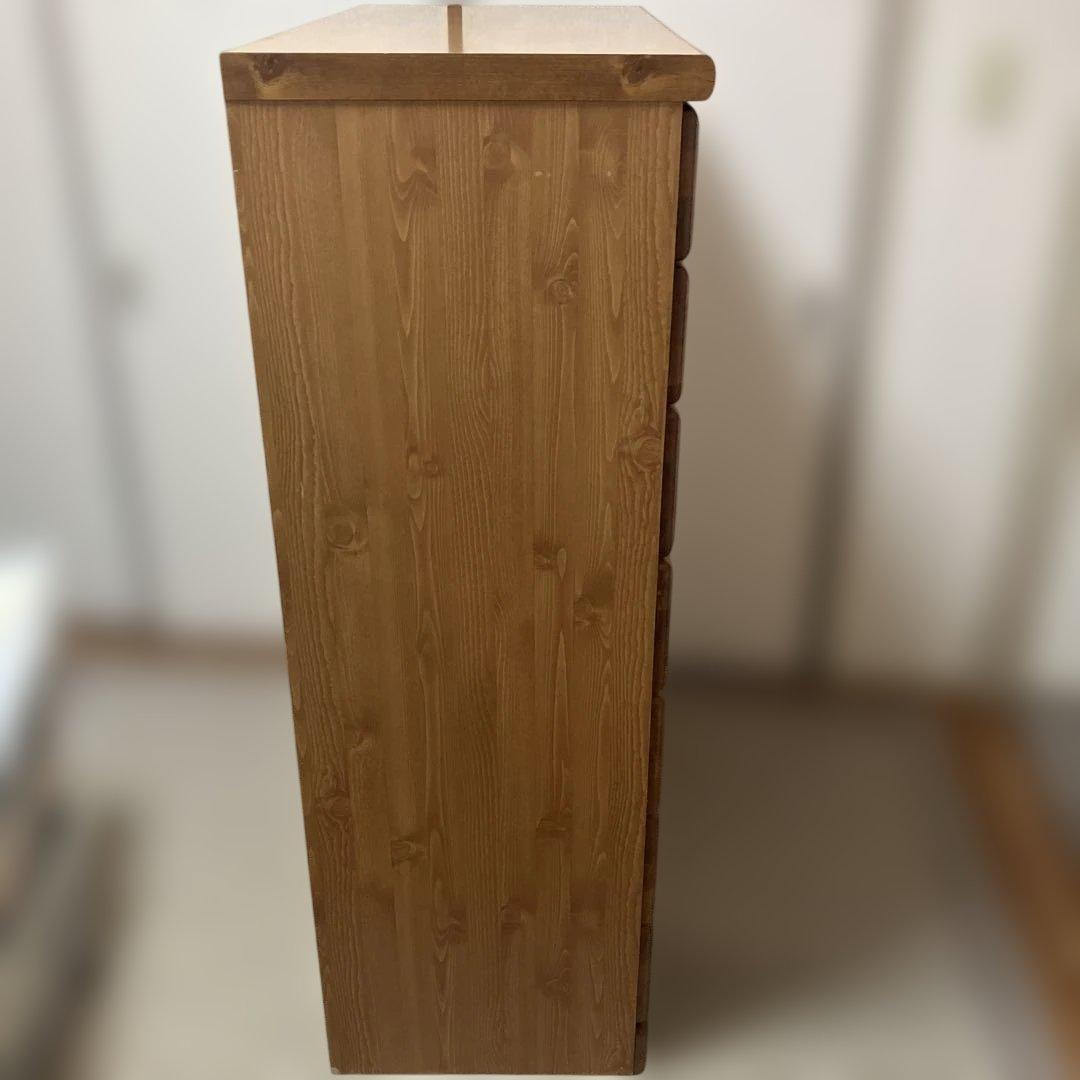 木製チェスト 8引き出し ナチュラルウッド