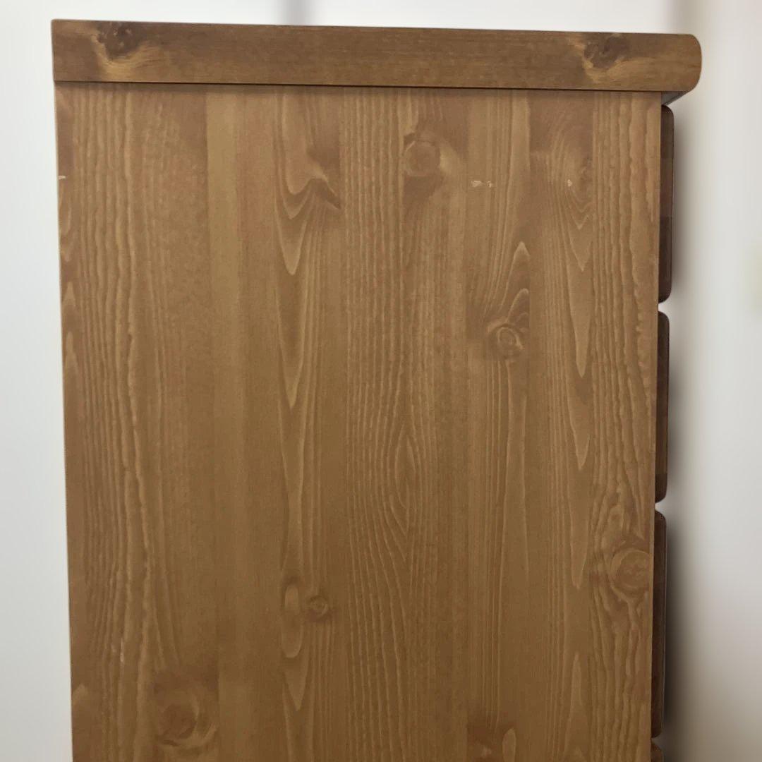 木製チェスト 8引き出し ナチュラルウッド