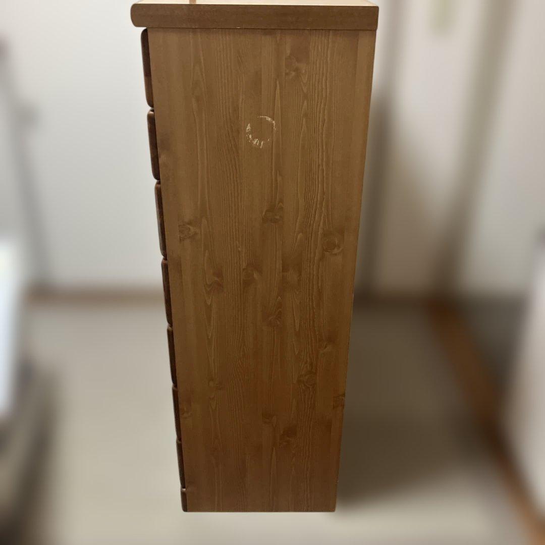 木製チェスト 8引き出し ナチュラルウッド