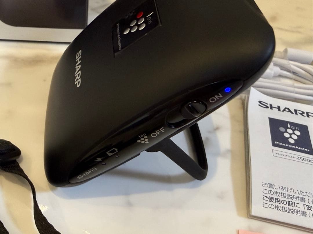 SHARP プラズマクラスター イオン発生機 小型 モバイル IG-NM1S-B