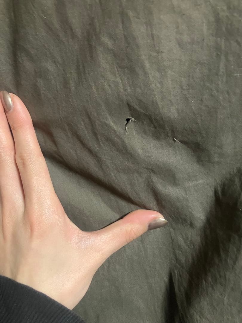 rickowens クロップドサルエルパンツ　ダークダスト