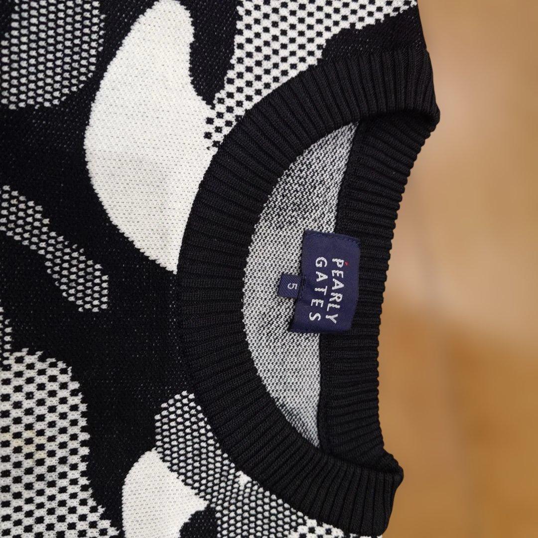 PEARLY GATES 迷彩柄ニットセーター　オシャレなセーター