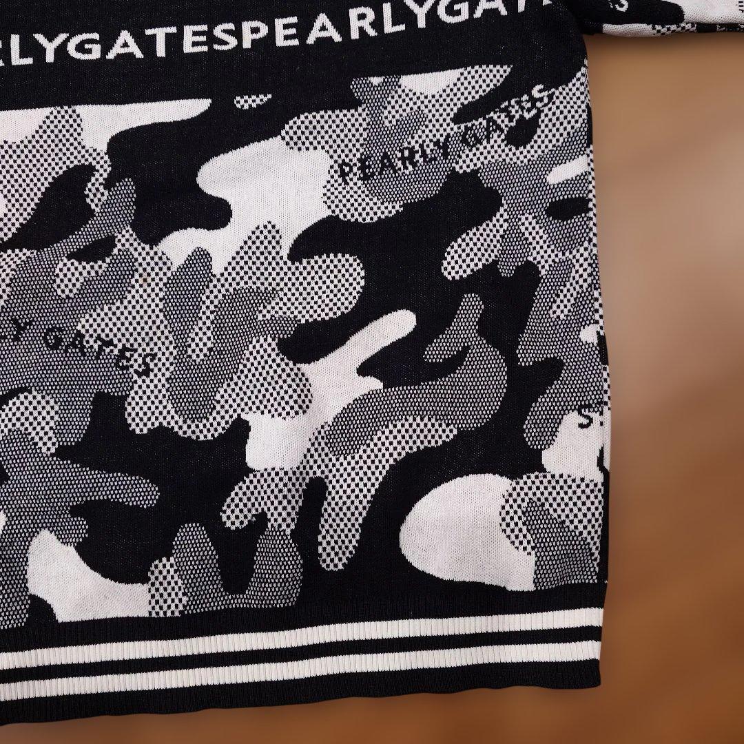 PEARLY GATES 迷彩柄ニットセーター　オシャレなセーター