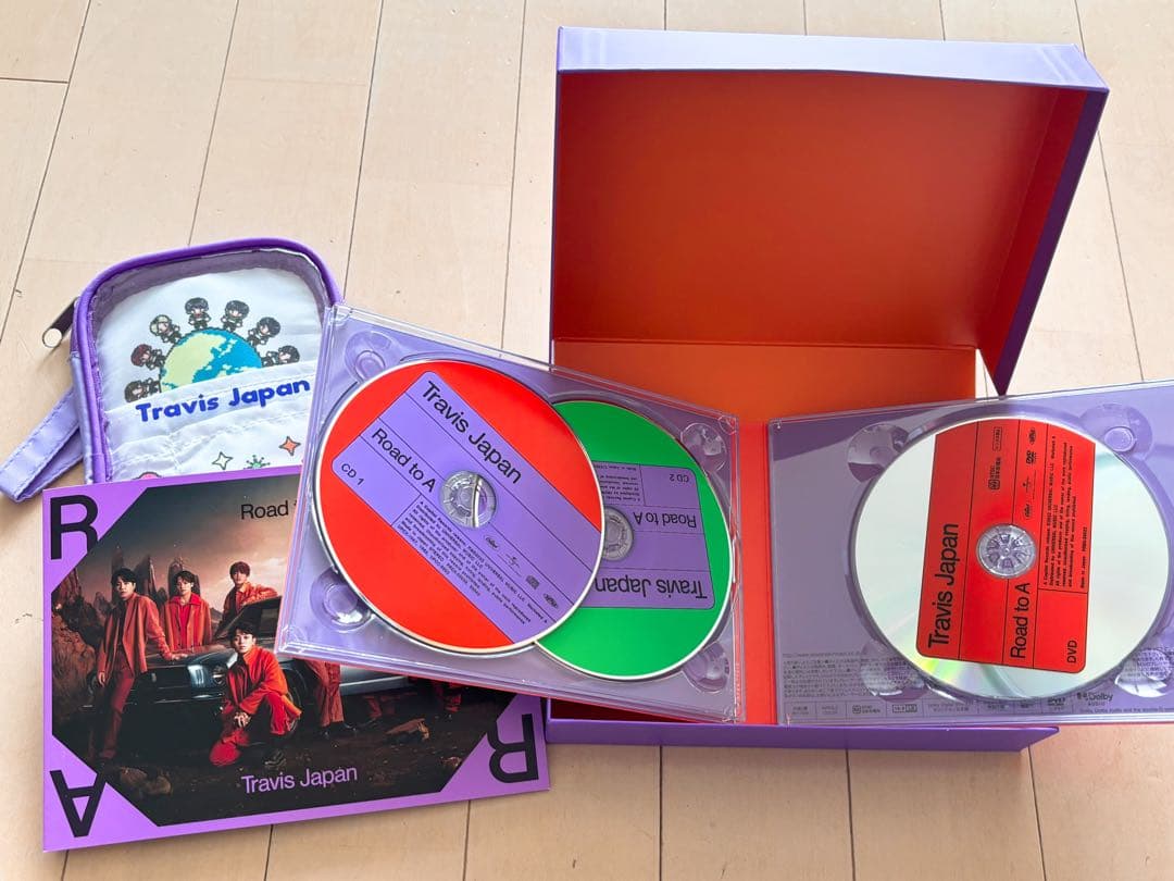 TravisJapan アルバム Road to A FC限定盤 DVD ポーチ