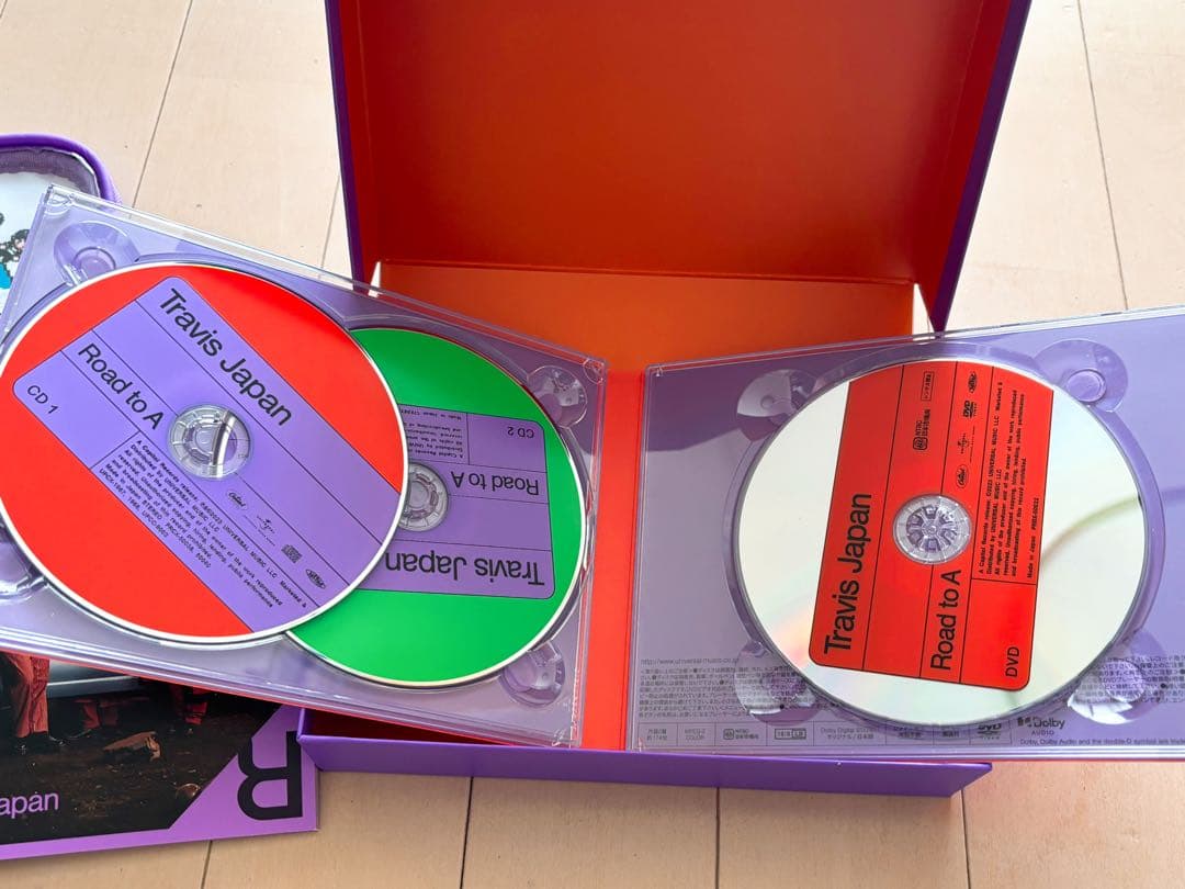 TravisJapan アルバム Road to A FC限定盤 DVD ポーチ