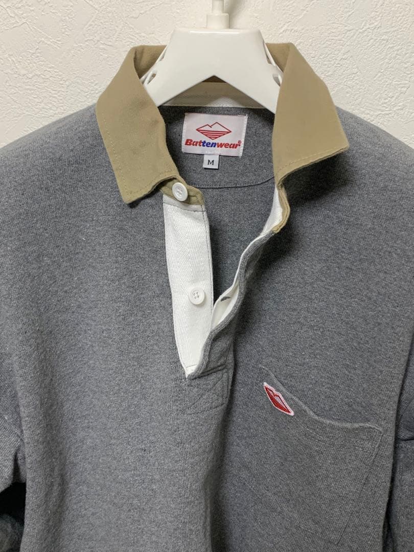 Battenwear バテンウェア　ポロシャツ　ラガーシャツ　　ラグビーシャツ